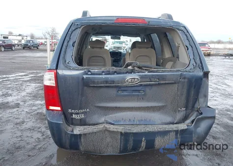 2007 Kia Sedona Lx z USA, uszkodzony, nr VIN KNDMB233776154838